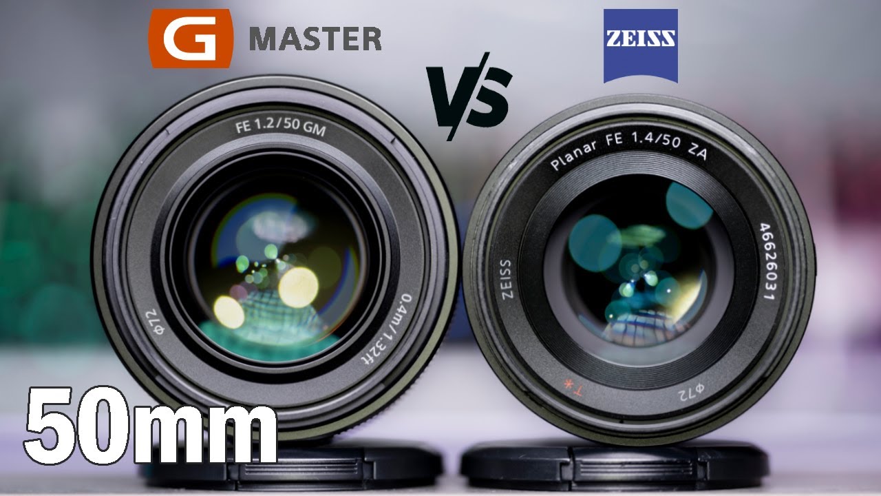 【Sony FE 50mm f1.2 G Masterレンズ v.s. f1.4 Zeissレンズ】どちらが優秀？乗り換える価値は？