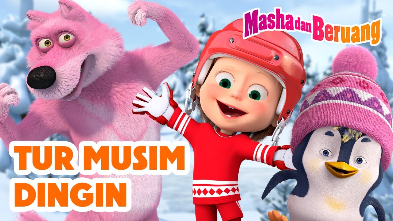 🐧❄️ Tur Musim Dingin 🏒🛷 Koleksi kartun episode terbaik 🎬 Masha dan Beruang