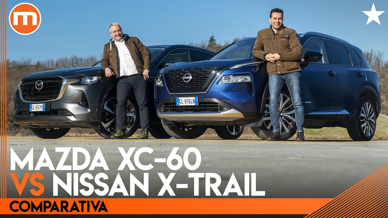 SUV giapponesi | MAZDA CX-60 e NISSAN X-Trail a confronto 🔥 4K