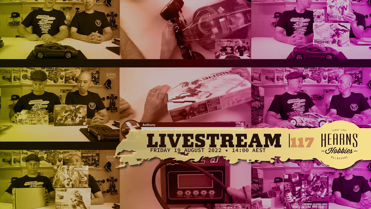 EP117 #askHearnsLive weekly hobby show.