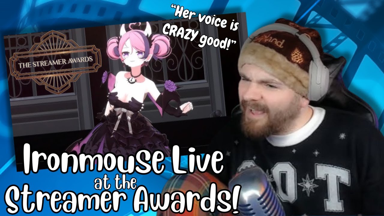 G.O.T Games РЕАКЦИЯ на выступление Ironmouse на церемонии Streamer Awards 2024!
