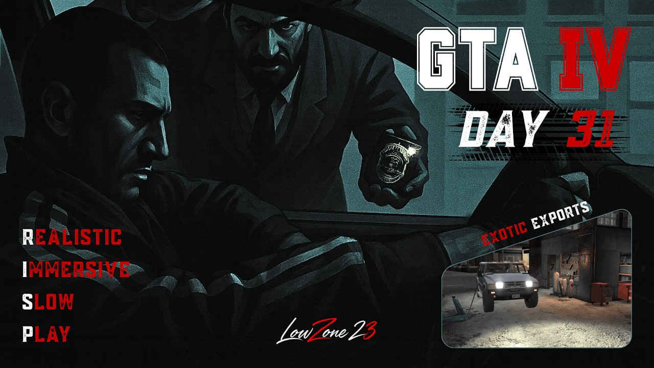 GTA IV — RISP: Day 31 (Realistic / Immersive Slow Playthrough)