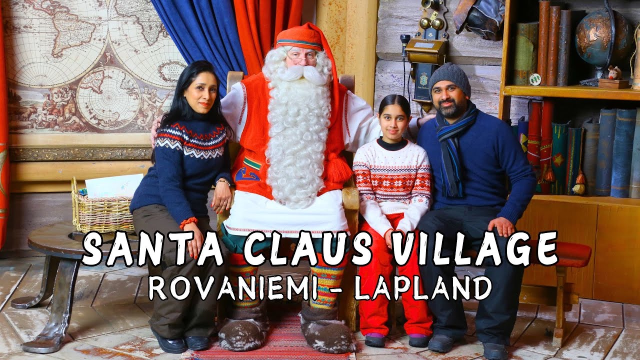 SANTA CLAUS VILLAGE in Lapland at the Arctic Circle | Winter Wonderland | Rovaniemi, Finland