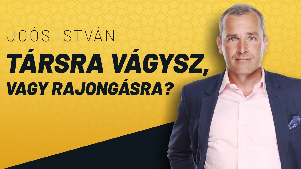 Társra vágysz, vagy rajongásra? - Szabó Péter beszélgetése Joós Istvánnal