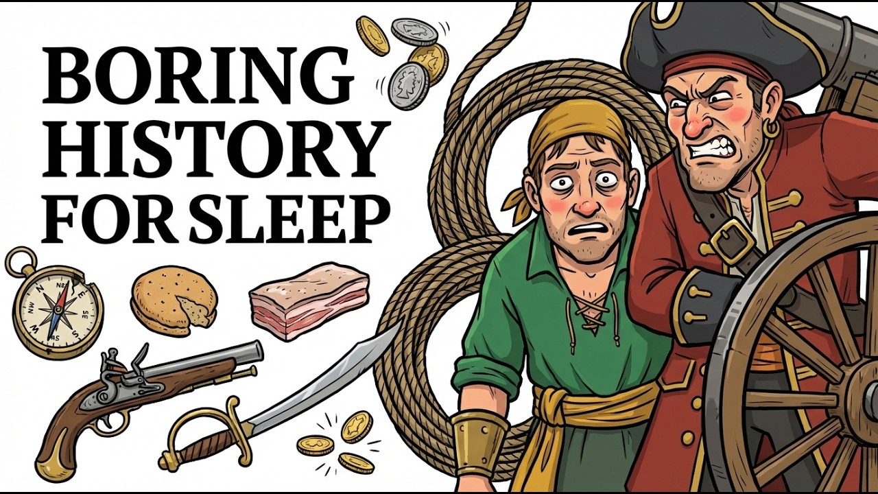 Golden Age Piracy: Romanticized vs Reality | Sleep History