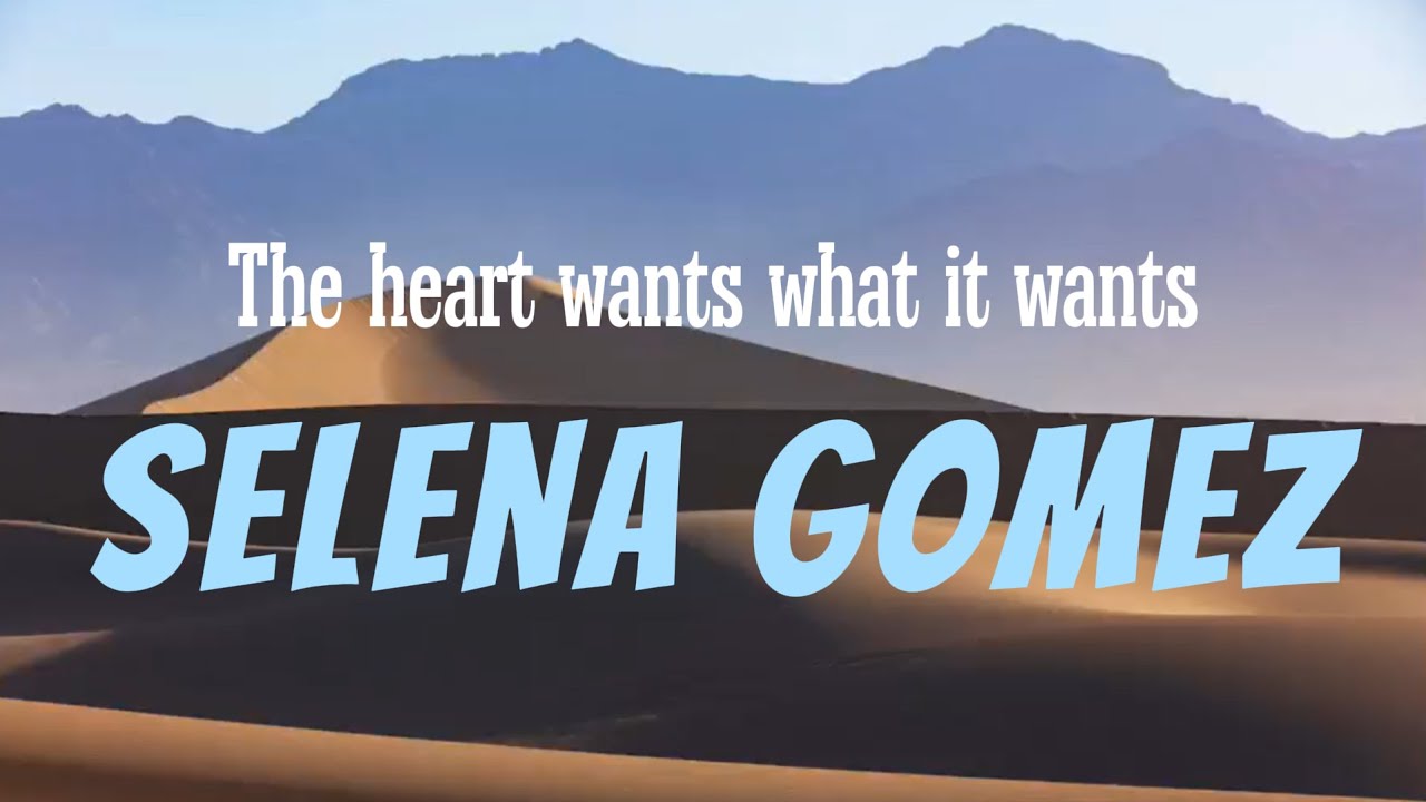 🎶The Heart Wants What It Wants - Selena Gomez (Lyrics)