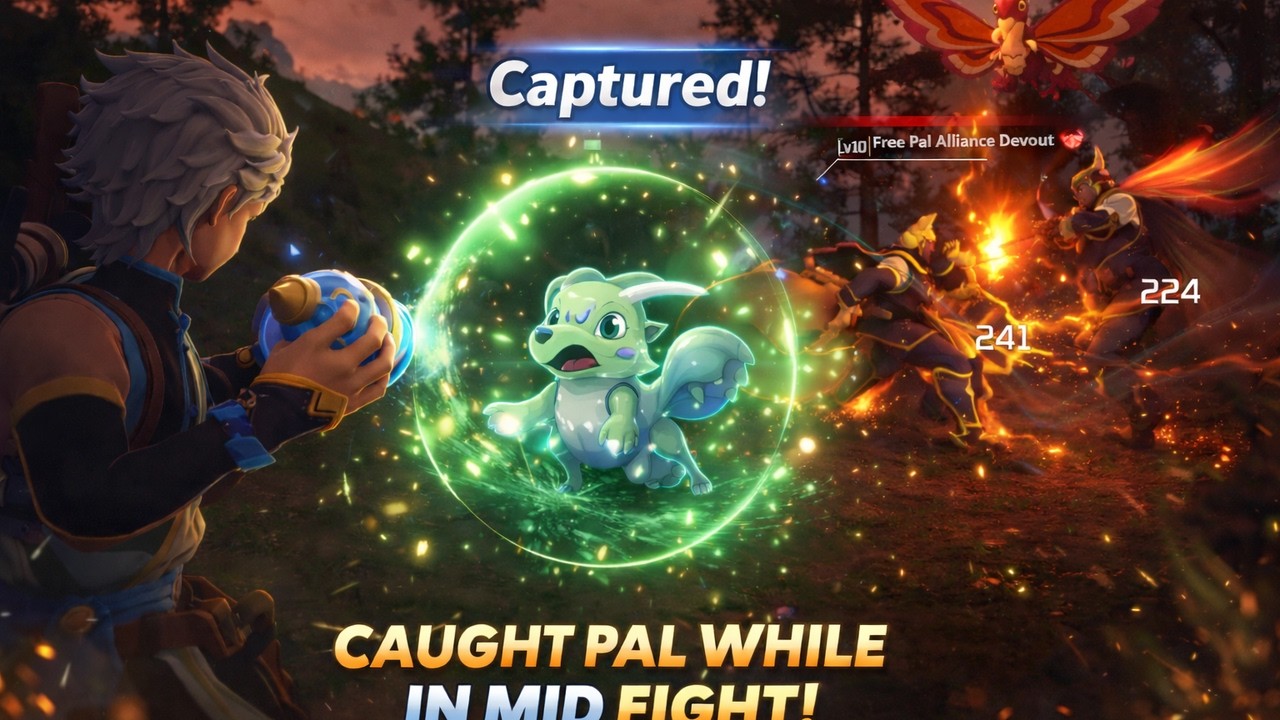 I STOLE A PAL MID-FIGHT… (Pal Alliance Was Fighting It!)