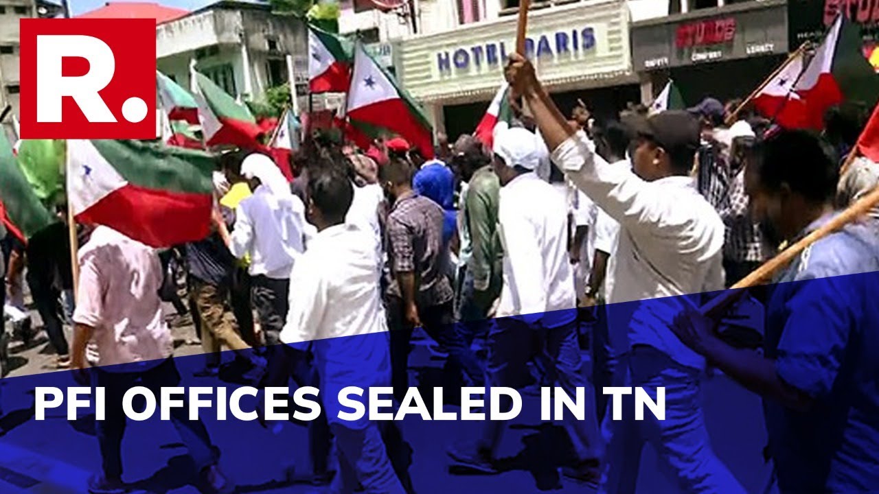 After Kerala, Police Seal Offices Of Banned Popular Front Of India In Chennai | Tamil Nadu News