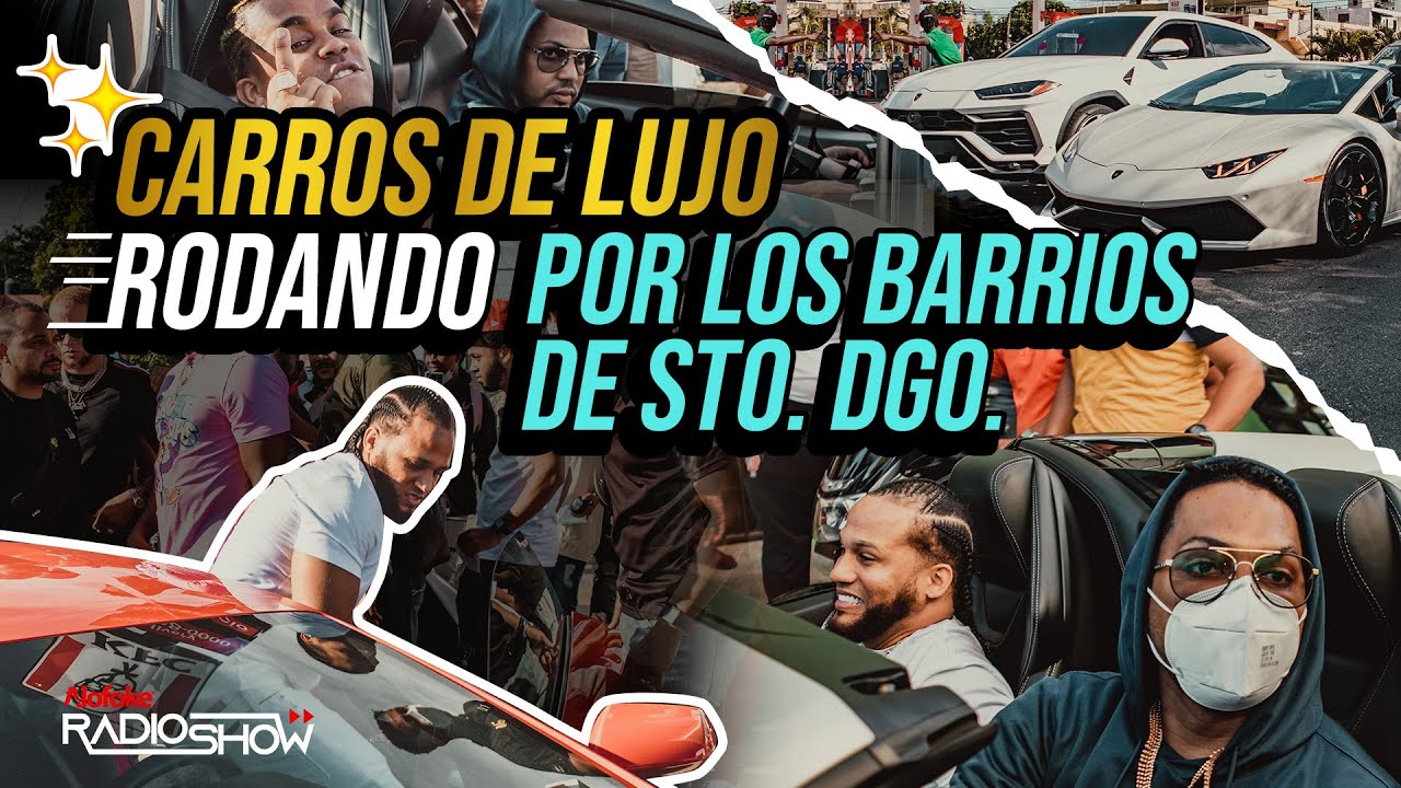 LAMBORGHINI HURACAN / MCLAREN EN LOS BARRIOS DE RD (EL ALFA, SANTIAGO MATIAS, CHERRY SCOM, CHIMBALA)