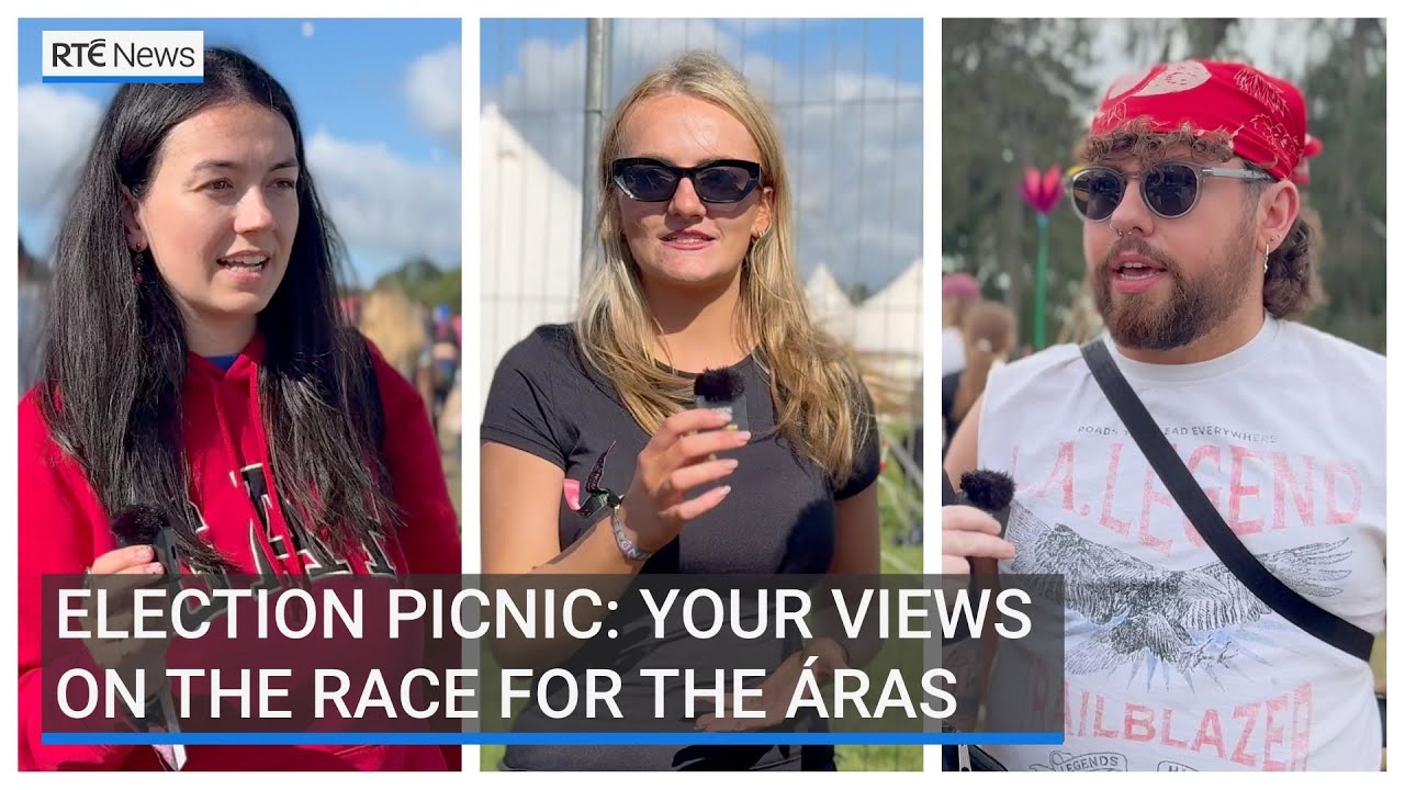 Festival-goers at Electric Picnic have their say on Ireland’s Presidential Election race
