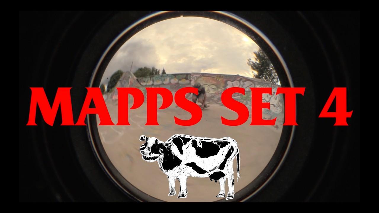 Cow Skateshop Mapps Set 4