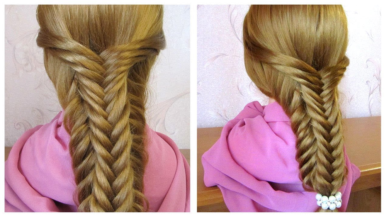 Tresse épi de blé (cubique/3D) Belle coiffure facile à faire cheveux mi long/long | simple et rapide