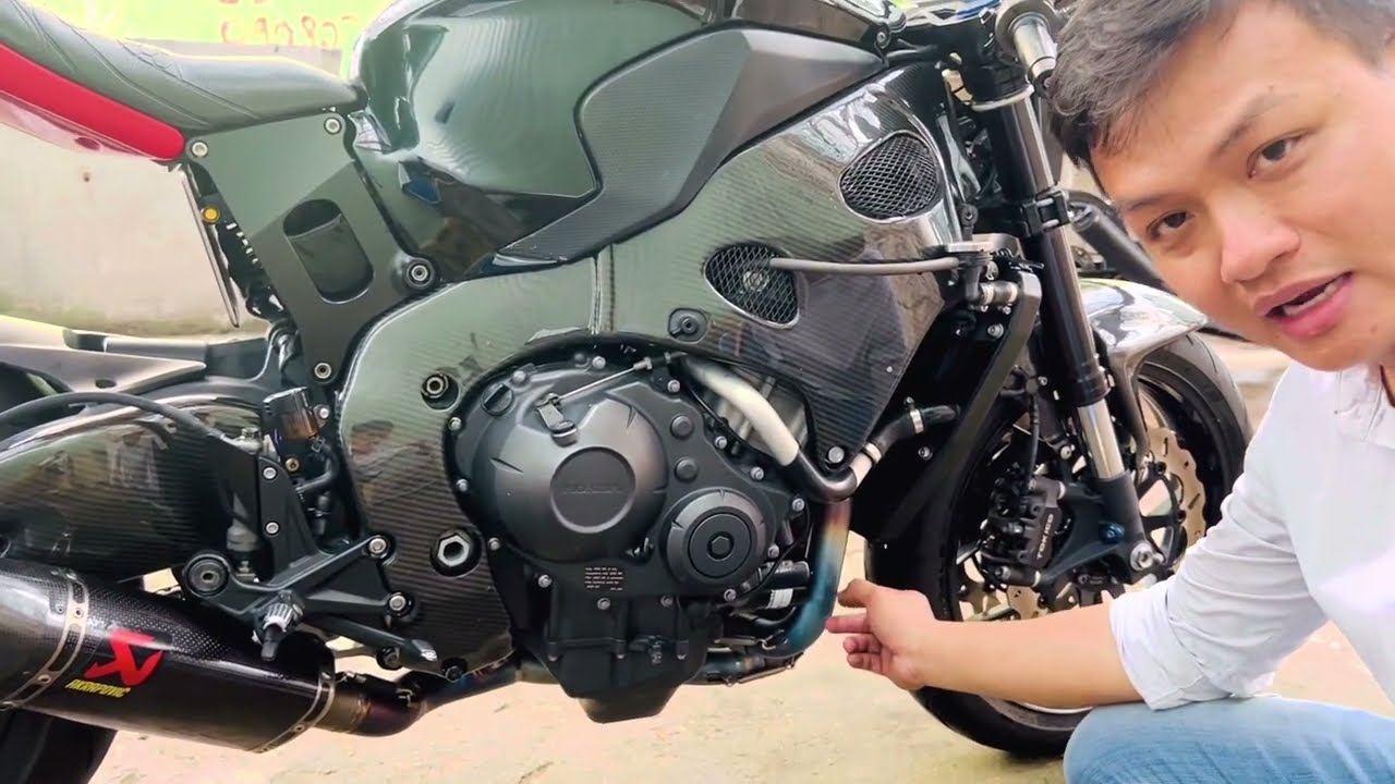 CBR1000RR up Cafe Fighter full kít xịn kịch độc chính chủ HQCN 335tr