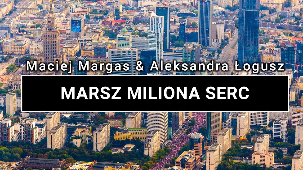 Marsz Miliona Serc z lotu ptaka - Warszawa | POLAND ON AIR by Maciej Margas & Aleksandra Łogusz