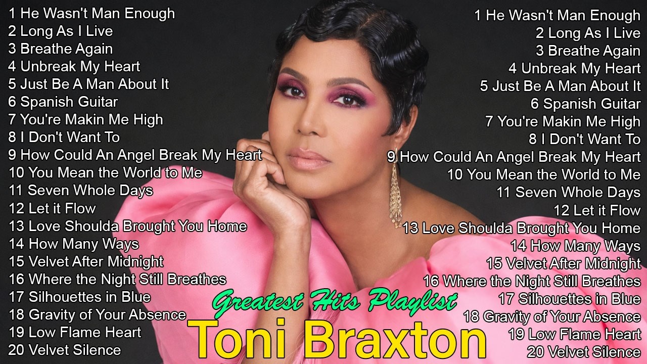 Toni Braxton Best of 90s – 20 Timeless R&B Love & Heartbreak Songs 💕