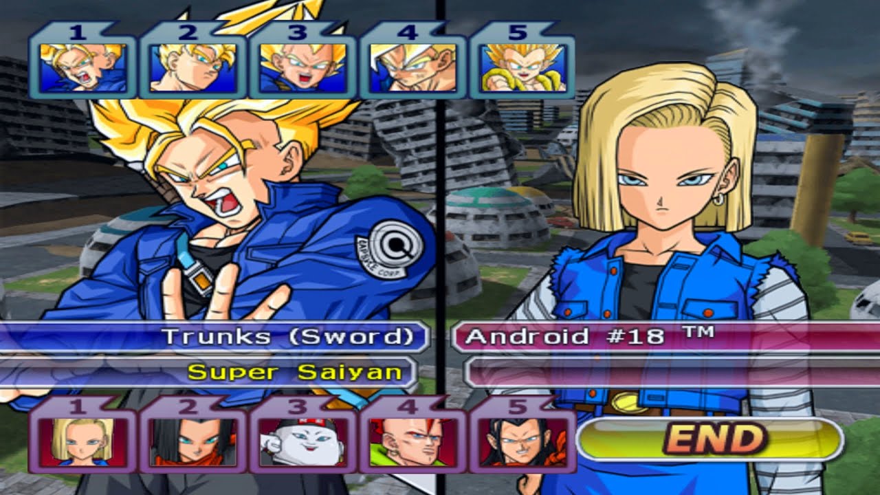 TEAM SUPER SAIYAN VS ANDROIDS (COM VS COM) - Dragon Ball Z Budokai Tenkaichi 3