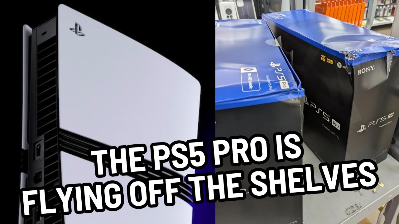 PS5 Pro продаётся миллионными тиражами | Рынок переполнен