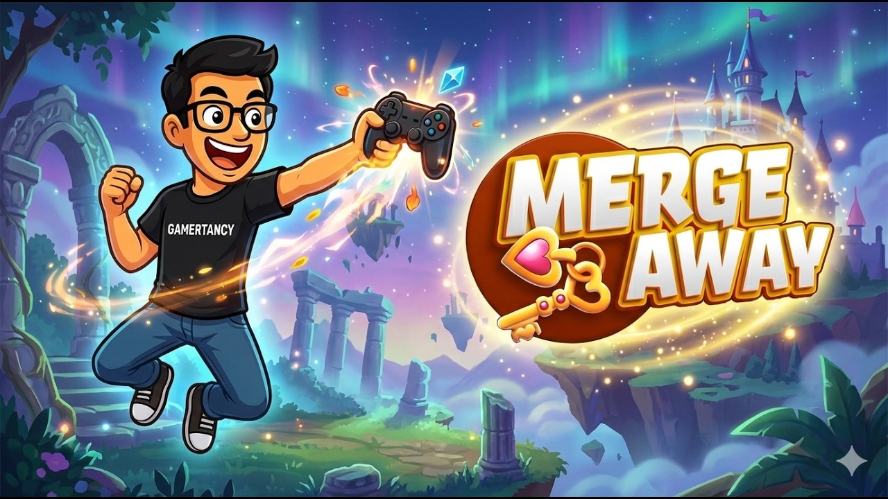 Merge Away | Clean Merge Chains and Relaxing Progress Flow 🧩✨ | Gamertancy