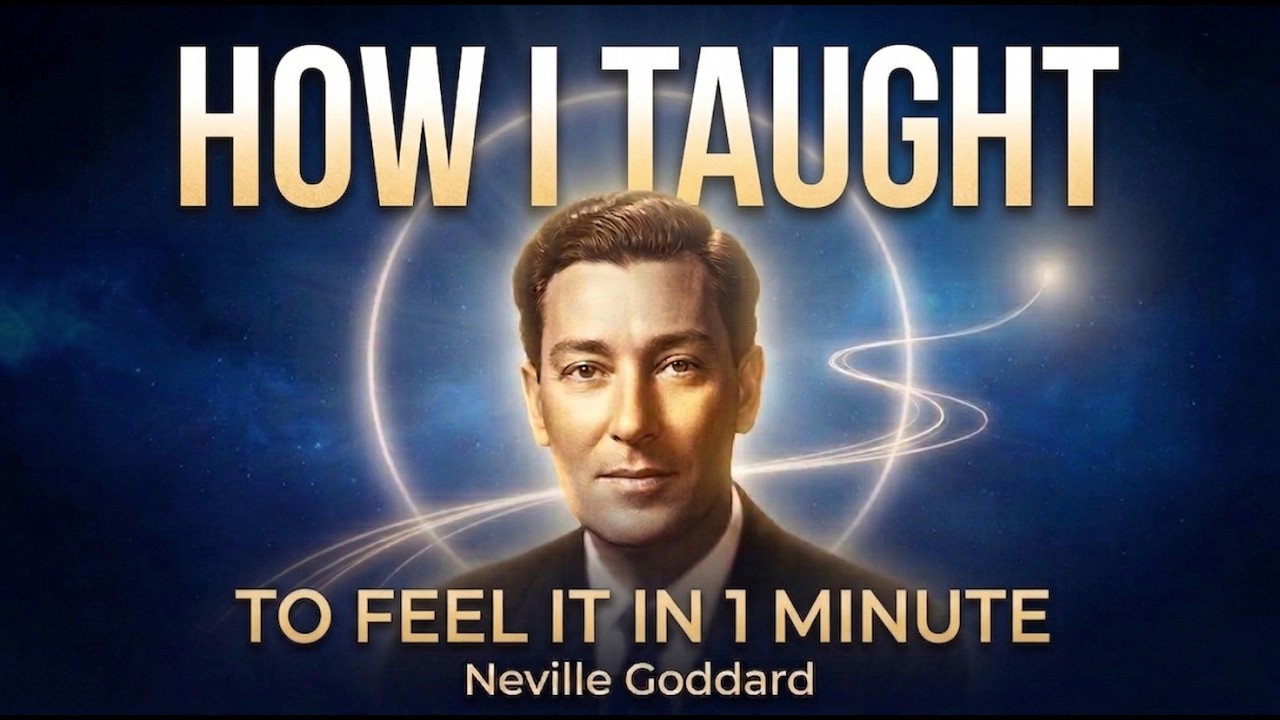How I Taught Feeling The Wish Fulfilled in 60 Seconds | Neville Goddard