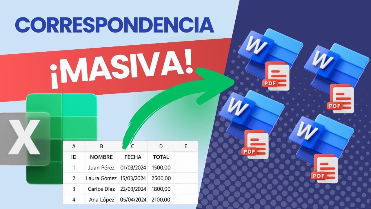 Generar Contratos / Plantillas / Reconocimientos / Documentos MASIVOS WORD desde EXCEL usando VBA 📄🔁