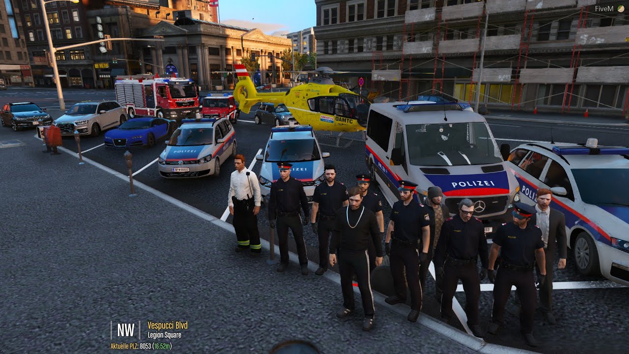 GTA5  AX: Erste Streife am Austria X Server 🚓