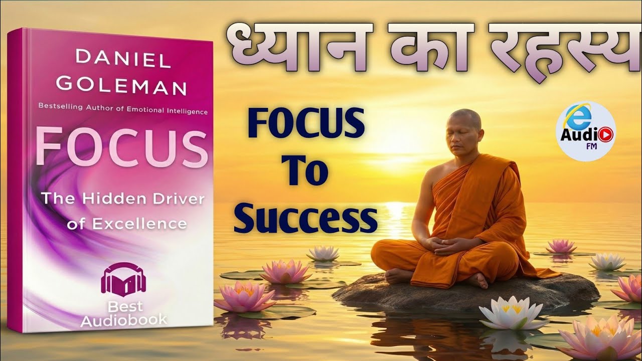 ध्यान का रहस्य | Focus to Success | Daniel Goleman Focus Hindi | Concentration Power | e Audio FM