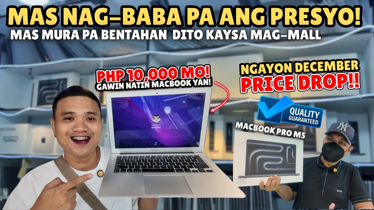 BAGSAK Presyo ₱10K Lang Naka-MACBOOK kana kilalang Bilihan sa Greenhills