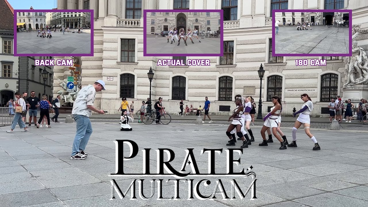 [KPOP IN PUBLIC VIENNA] - EVERGLOW (에버글로우)  - Pirate - [UNLXMITED] [4K] [MULTI CAM] [SIDE CAM]