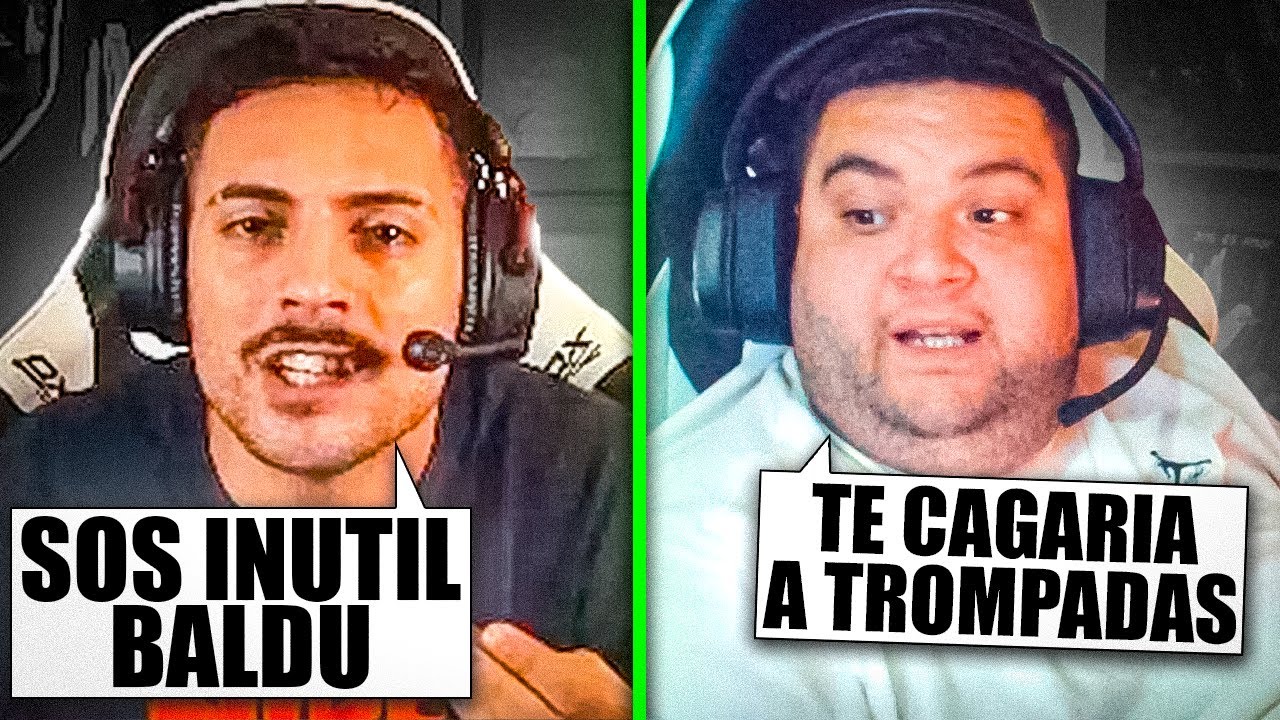 COSCU PUTEA a BALDU y BALDU LO INVITA a PELEAR...