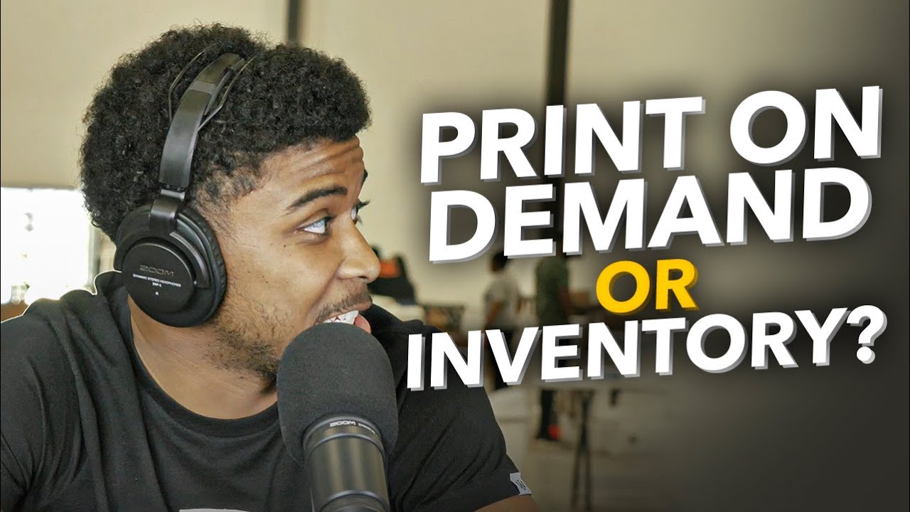 Print on Demand vs. Inventory | Clothing Brand Tips on Better T-Shirt Prices & Dropshipping
