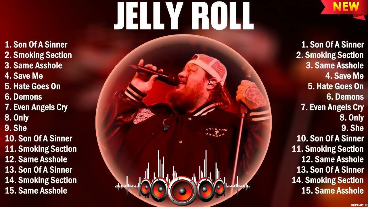 Jelly Roll Greatest Hits ~ Top 10 Songs of the Weeks 2023 ~ Best Playlist Full Album