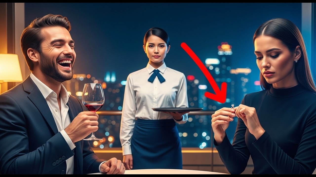 He Mocked the Waitress in Public… Then His Fiancée Did the Unexpected