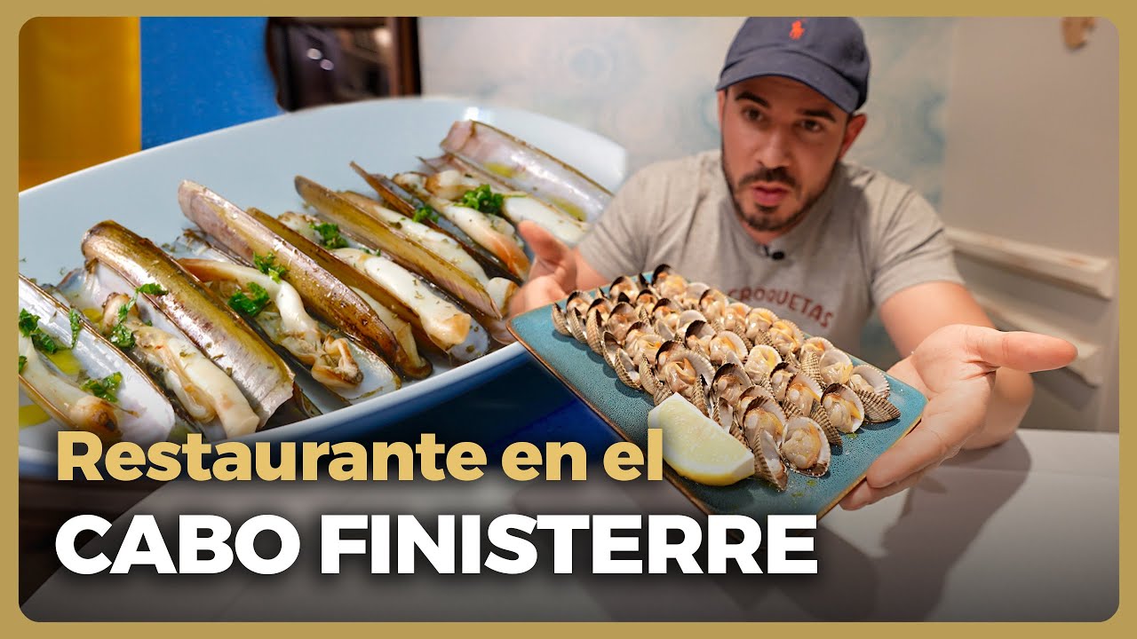 REVENTÉ a MARISCO en el RESTAURANTE del FIN del MUNDO - Ruta Gastronómica GALICIA 6: FINISTERRE
