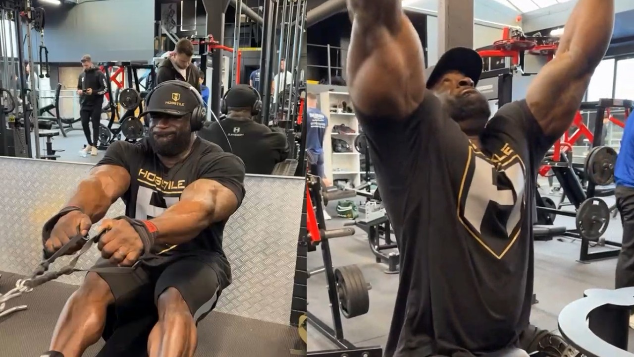 Inside Samson Dauda’s Back Workout — Rack Pulls & Low Row Machine for Massive Size