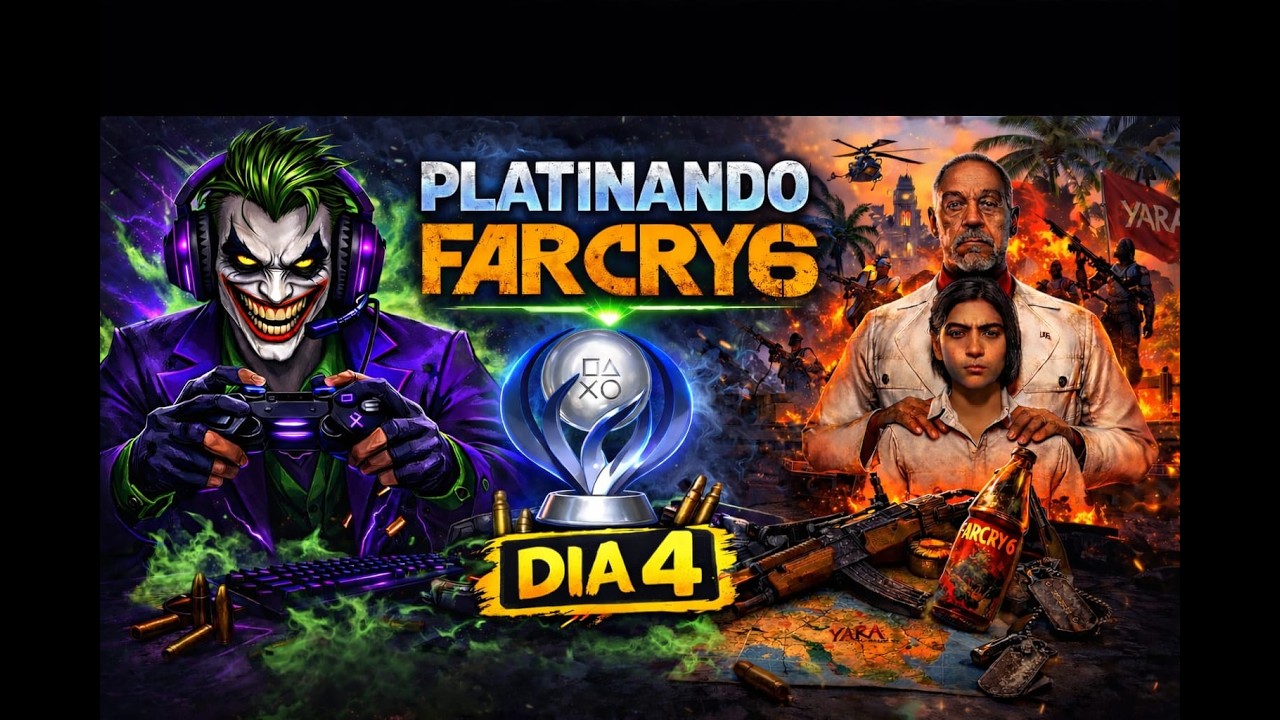 Live Platinando Far Cry 6 - Dia 4