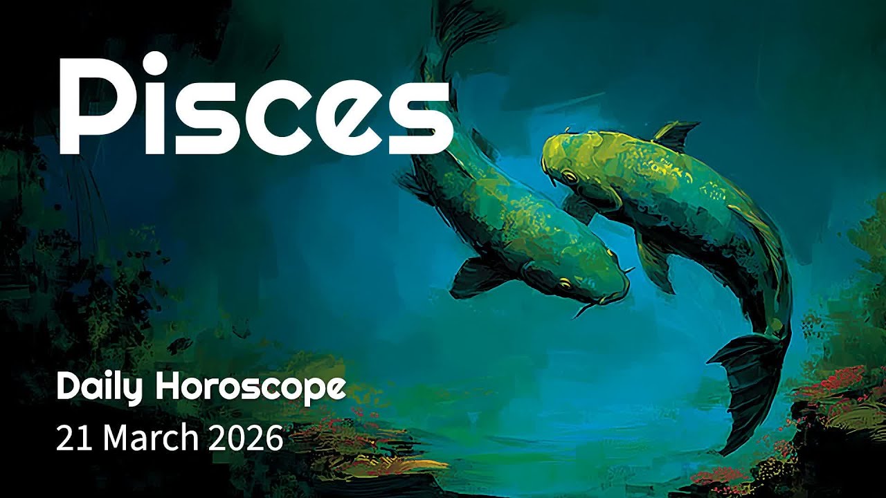 Pisces Daily Horoscope &ndash; 21 March 2026