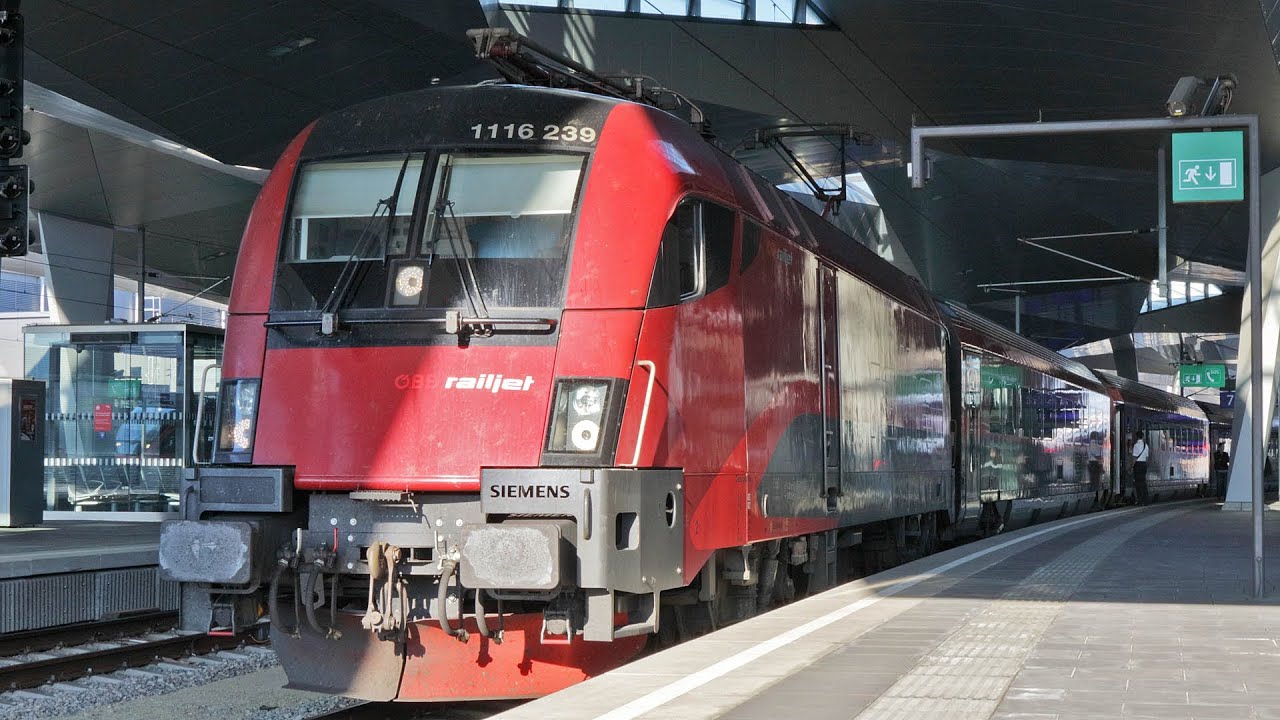[RailJet] &Ouml;BB RJ 755 For Graz Hbf , SIEMENS ES64U2 | Wien Hbf