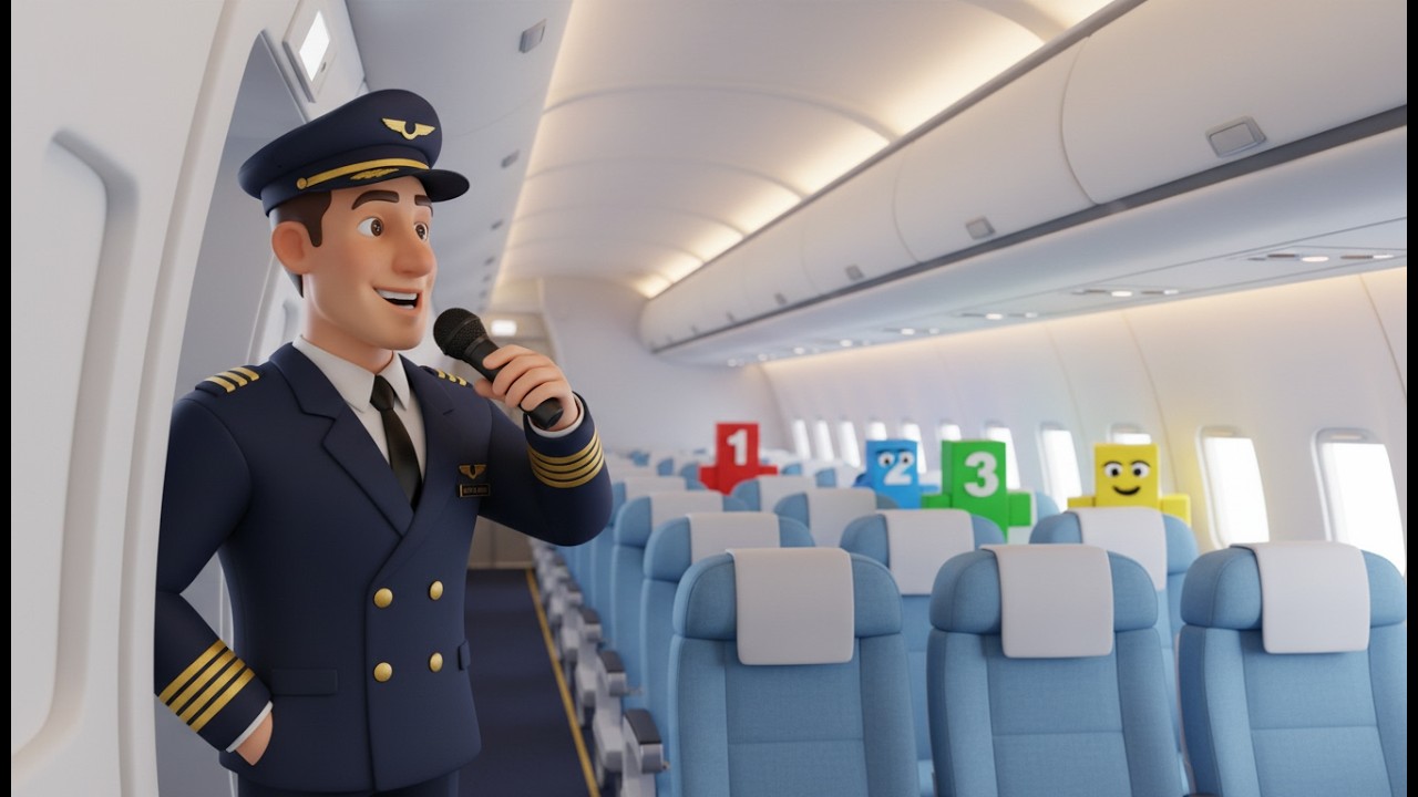 Numberblocks Land the Plane & Say Goodbye! ✈️ Fun Counting Ending for Kids