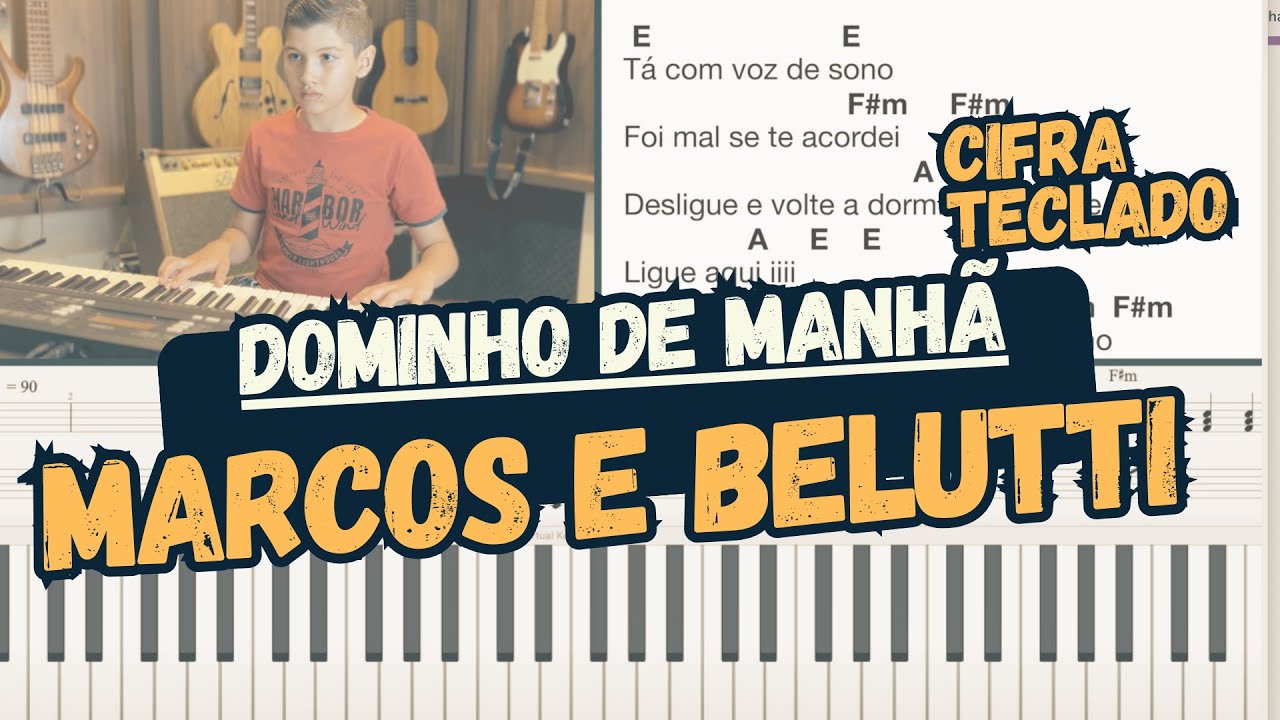 Domingo de manhã | Cifra | Marcos e Belutti
