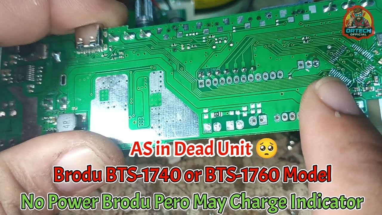 Brodu Speaker Dead Unit Panoorin Paano Ayusin! #share #brodu #repair #bluetoothspeaker 