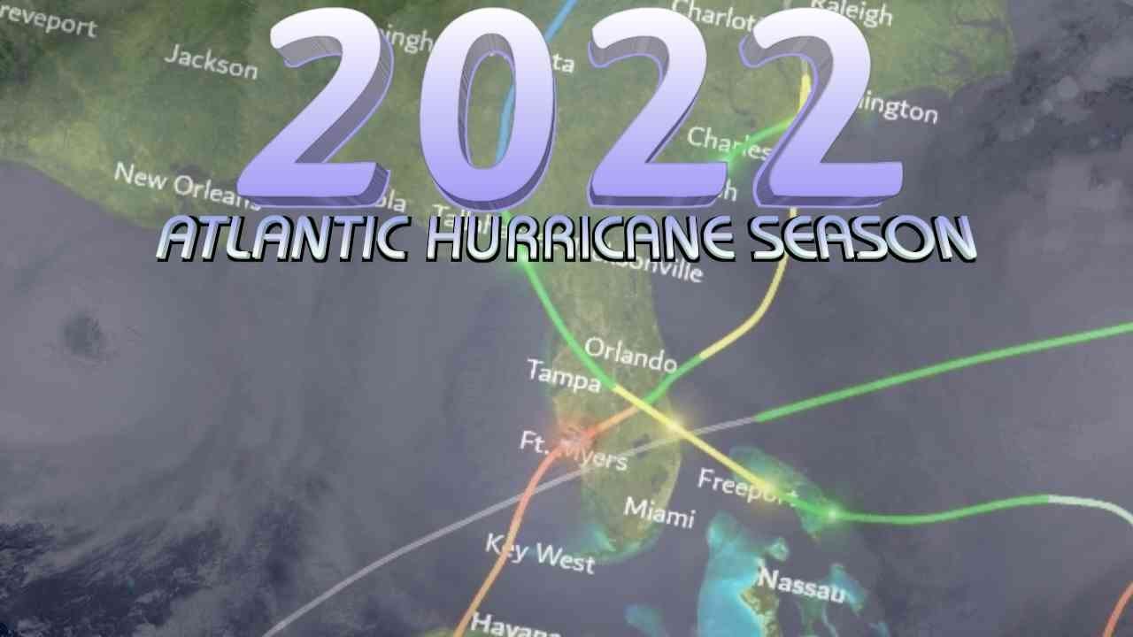 2022 Atlantic Hurricane Season Animation