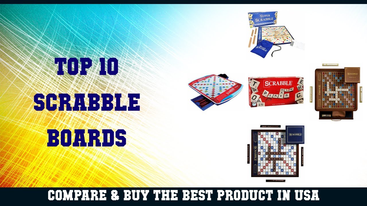 Top 10 Scrabble Boards to buy in USA 2021 | Price & Review
