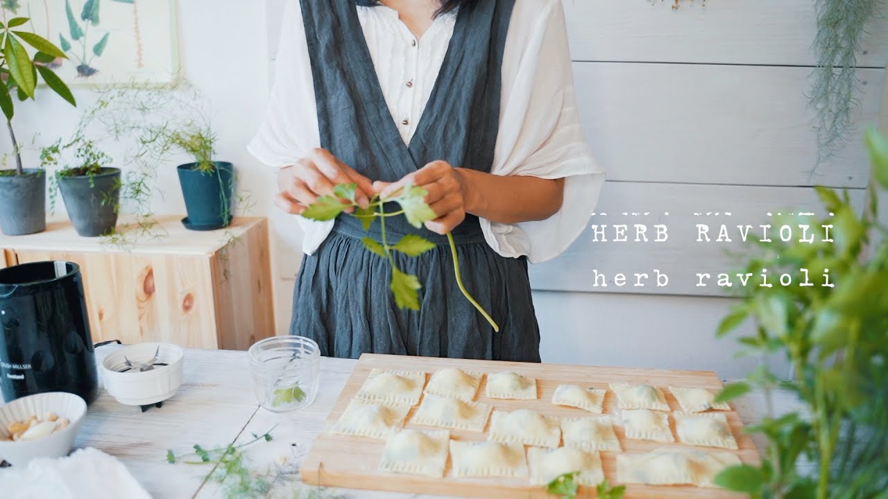 【プランター菜園】コンクリートの庭で育ったハーブでラビオリ作り｜6月はじめのガーデンの様子