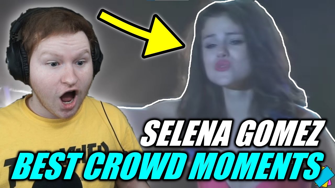 Selena Gomez - BEST Crowd Moments REACTION!!! (this is emotional!!)