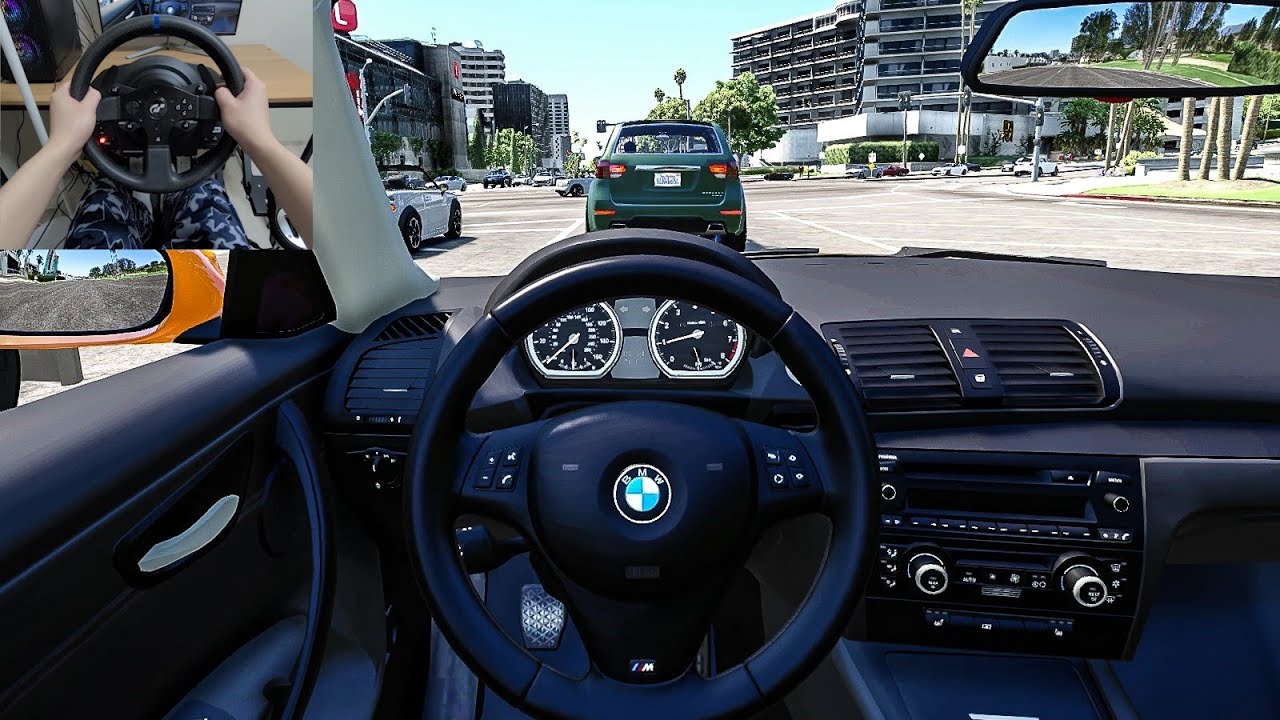 GTA 5 - 2011 BMW 135i Coupe [Steering Wheel gameplay]