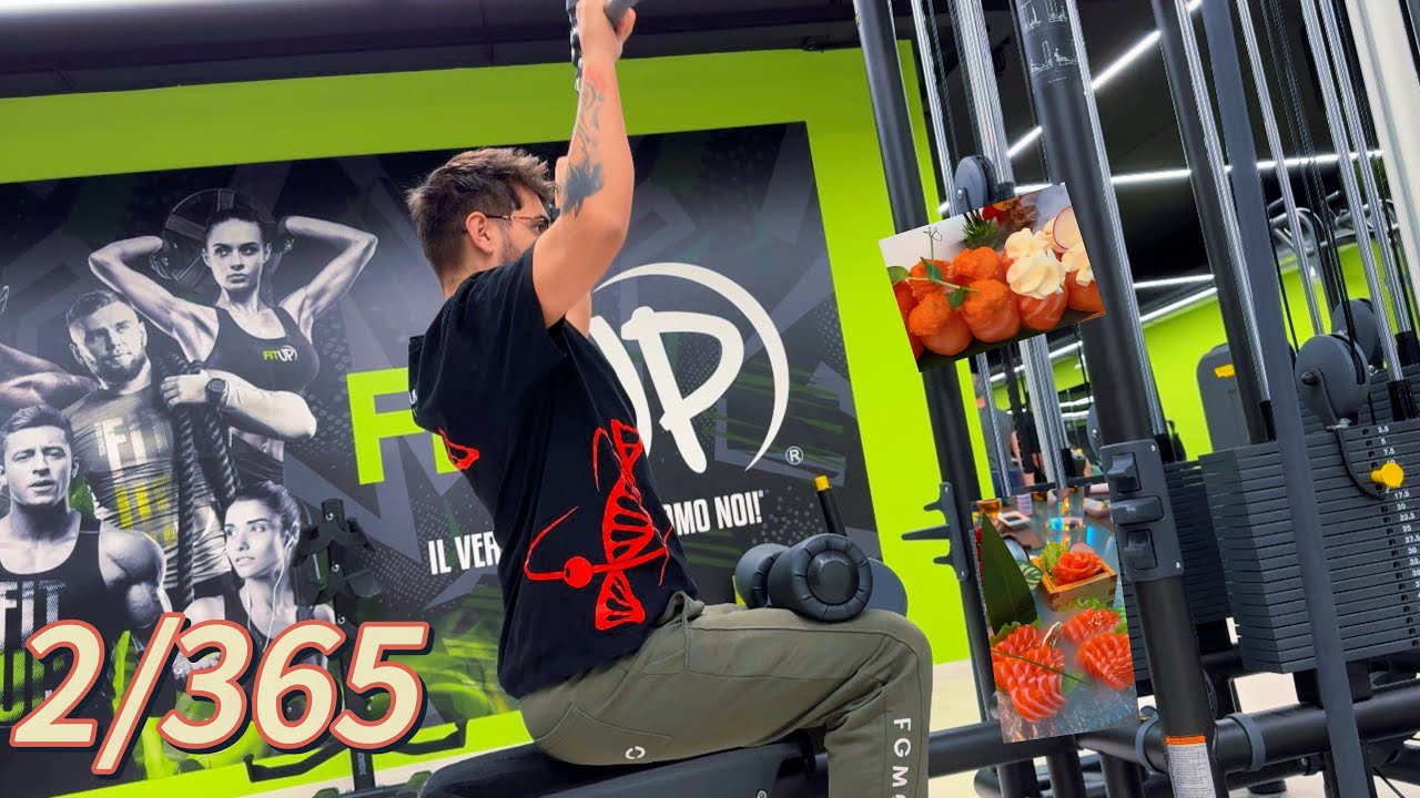 Pasto sgarro a base di sushi… e poi dritto in palestra 