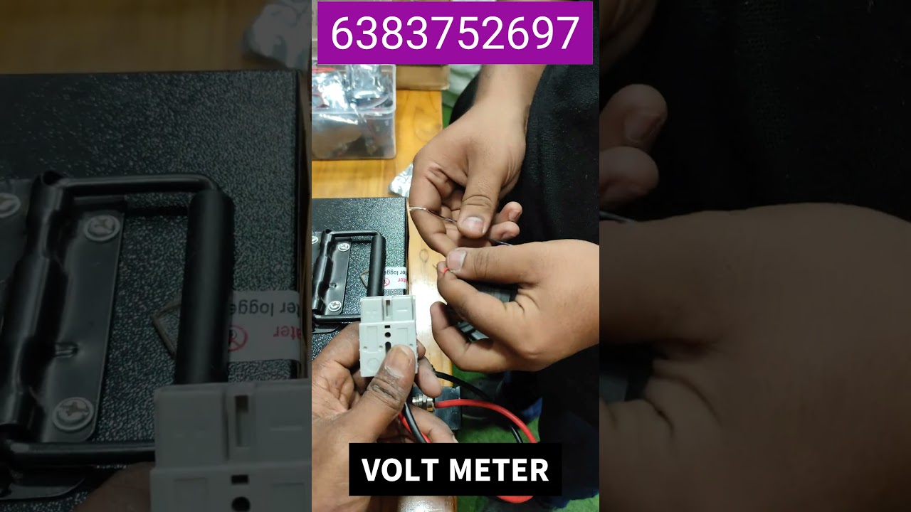 Battery Voltage Capacity Meter e Bike Volt Meter e Bike Spares 