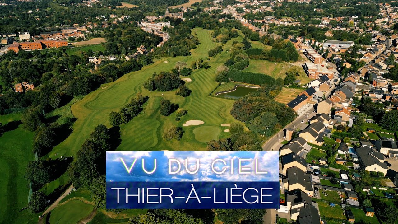 Thier-à-Liège - Vu du ciel