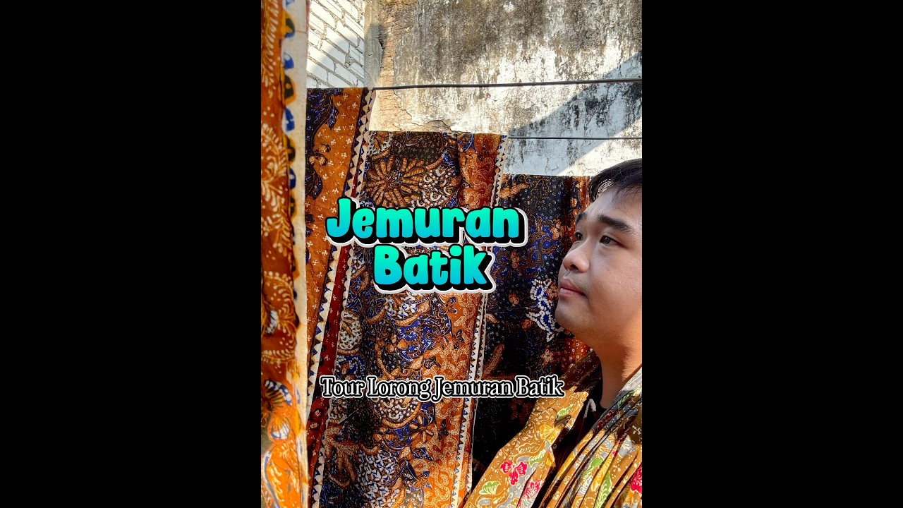 Terowongan keindahan batik tulis Lasem #batiklasem #batiktulis #batik #lasem