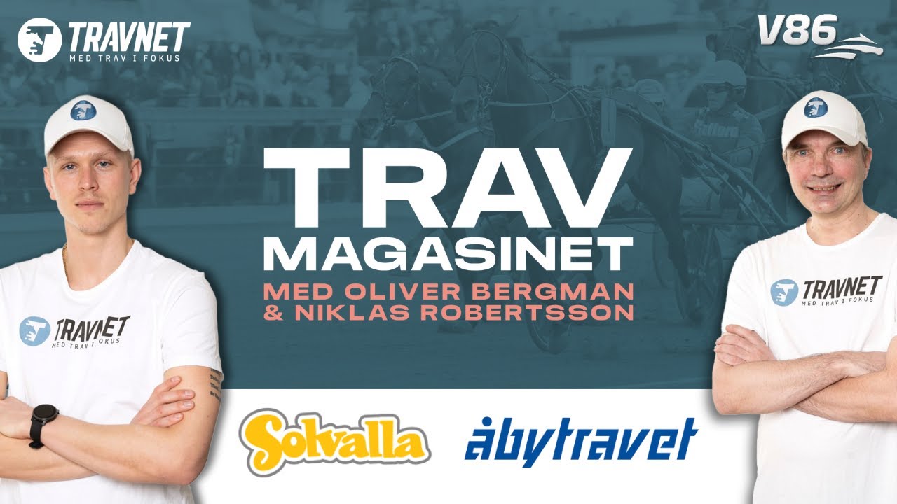 [Avsnitt 204] V86 Tips Solvalla & &Aring;by 29/10 ∣Travmagasinet med Bergman & Robertsson.